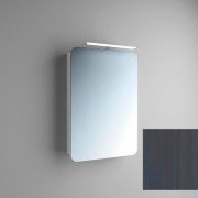Зеркальный шкаф Marsan Adele-1 подвесной 55х80 см МДФ графит Adele55х80graphite