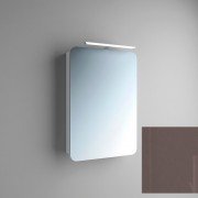 Зеркальный шкаф Marsan Adele-1 подвесной 55х80 см МДФ бисмарк Adele55х80bismarck