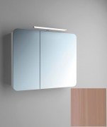 Дзеркальна шафа Marsan Adele-2 підвісний 70х65 см МДФ капучино Adele70х65cappuccino