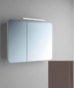 Зеркальный шкаф Marsan Adele-2 подвесной 80х65 см МДФ бисмарк Adele80х65bismarck