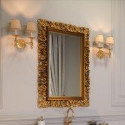 Дзеркало для ванної Marsan Vincent 100х75 античне золото Vincent100х75gold