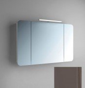 Зеркальный шкаф Marsan Adele-4 подвесной 100х65 см МДФ бисмарк Adele4-100х65bismarck