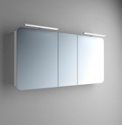 Дзеркальна шафа Marsan Adele-5 підвісний 150х65 см МДФ білий Adele5-150х65white