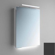 Дзеркальна шафа Marsan Therese-1 підвісний 80Х55 см МДФ чорний THERESE1-черный