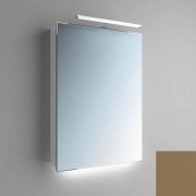 Зеркальный шкаф Marsan Therese-1 подвесной 80х55 см МДФ капучино THERESE1-капучино