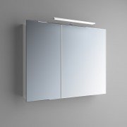 Зеркальный шкаф Marsan Therese-2 подвесной 65х80 см МДФ белый THERESE2-80белый