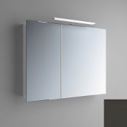 Зеркальный шкаф Marsan Therese-2 подвесной 65х80 см МДФ графит THERESE2-80графит