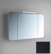 Дзеркальна шафа Marsan Adele-4 підвісний 110х65 см МДФ графіт Adele4-110х65graphite