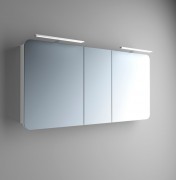 Дзеркальна шафа Marsan Adele-5 підвісний 150х65 см МДФ білий Adele5-150х65white