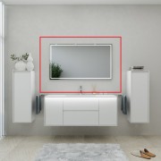 Дзеркало для ванної Marsan Armel LED 70x110 універсальне Armel 70x110 LED