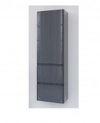 Пенал для ванной Marsan Adele 35х120 см МДФ графит Adele35х120graphite