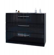 Тумба под раковину Marsan Adele-2 700 МДФ черный Adele2-700black