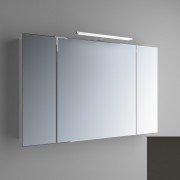Зеркальный шкаф Marsan Therese-4 подвесной 65х120 см МДФ графит THERESE4-120графит