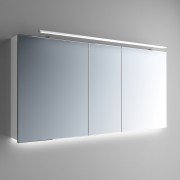 Зеркальный шкаф Marsan Therese-5 подвесной 65х130 см МДФ белый THERESE5-130белый