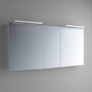 Дзеркальна шафа Marsan Therese-5 підвісна 65х140 см МДФ білий THERESE5-140белый