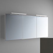 Зеркальный шкаф Marsan Therese-5 подвесной 65х150 см МДФ графит THERESE5-150графит