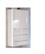 Пенал для ванной Marsan Alexandra 60х120 см МДФ белый Alexandra60х120white