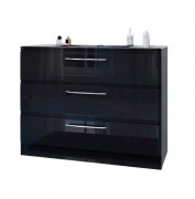 Тумба під раковину Marsan Adele-2 900 МДФ чорний Adele2-900black