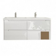 Тумба під раковину Marsan Therese 120Х47.5 см МДФ капучино THERESE120капучино