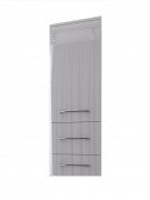 Пенал для ванної Marsan Alexandra 35х120 см МДФ білий Alexandra35х120white