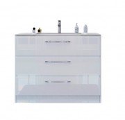 Тумба під раковину Marsan Adele-2 1100 МДФ білий Adele2-1100white