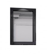 Дзеркало для ванної Marsan Amande 90х65 чорний Amande90х65black