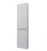 Пенал для ванної Marsan Brigitte 37х160 см з кошиком МДФ білий Brigitte370white-k