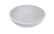 Раковина для ванної Miraggio Palermo 500 накладна білий матовий 0000231