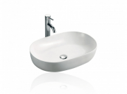 Раковина Koller Pool Round 600х415 мм на стільницю RN-0600-WB