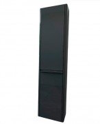 Пенал для ванної Marsan Brigitte 37х160 см МДФ графіт Brigitte370graphite