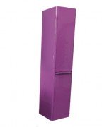 Пенал для ванной Marsan Brigitte 37х160 см с корзиной МДФ виолет Brigitte370violet-k