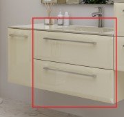 Тумба под раковину Marsan Aurore 900 МДФ ваниль Aurore900ваниль