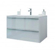 Тумба під раковину Marsan Brigitte-2 900 МДФ білий Brigitte2-900white