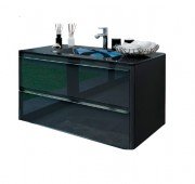 Тумба під раковину Marsan Brigitte-2 900 МДФ графіт Brigitte2-900graphite