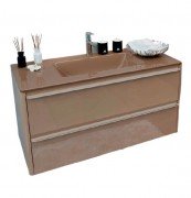 Тумба під раковину Marsan Brigitte-2 900 МДФ капучино Brigitte2-900cappuccino