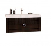 Тумба под раковину Marsan Charlottae 1000 МДФ черный Charlottae1000black