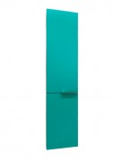 Пенал для ванной Marsan Chester 35х160 см с корзиной МДФ теал Chester35х160teal-k