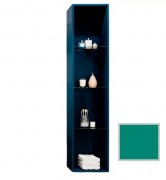 Стеллаж для ванной комнаты Marsan Chester 35х160 см МДФ теал Chester350teal