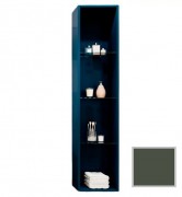 Стеллаж для ванной комнаты Marsan Chester 35х160 см МДФ базальт Chester350basalt