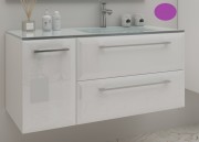 Тумба під раковину Marsan Aurore 1050 права/ліва МДФ баклажан Aurore1050баклажан