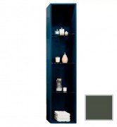 Стелаж для ванної кімнати Marsan Chester 35х160 см МДФ базальт Chester350basalt