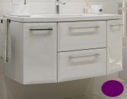 Тумба під раковину Marsan Aurore 1100 МДФ баклажан Aurore1100баклажан