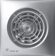 Побутовий вентилятор Soler & Palau Silent 100 CRZ Silver осьовий срібло 5210416300