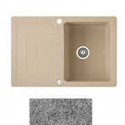 Мойка для кухни Marmorin Sten 1k 10 78х52 см искусственный камень Magranit серый 385 113 003