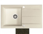 Мийка для кухні Marmorin Tama 1k 10 78х43,5 см штучний камінь Magranit коричневий 390 113 004