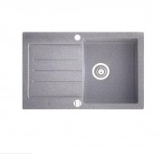 Мойка для кухни Marmorin Tellur 1k 10 78х50 см искусственный камень Magranit серый 380 113 003