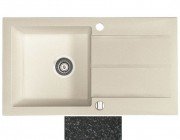 Мойка для кухни Marmorin Tama 1k 10 78х43,5 см искусственный камень Magranit черный 390 113 002