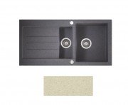 Мийка для кухні Marmorin Tellur 1,5k 10 100х50 см штучний камінь Magranit сафарі 380 513 001