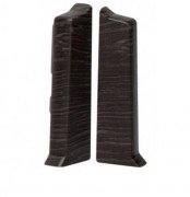 Заглушки левая и правая Salag NG62 ПВХ дуб горелый NG6D86