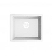 Мийка для кухні Marmorin Fado 1k 56х46 см штучний камінь Magranit білий 428 100 006